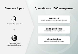 конструктор лендингов Хамелеон
